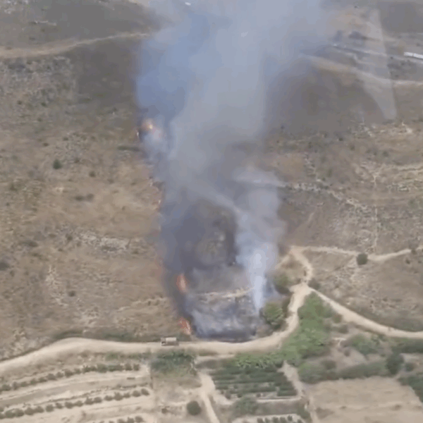 Extingit un incendi a Torrent de Cinca després de cremar 19 hectàrees