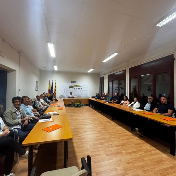 La Comarca de la Llitera constituïx l’agrupació de voluntaris de Protecció Civil