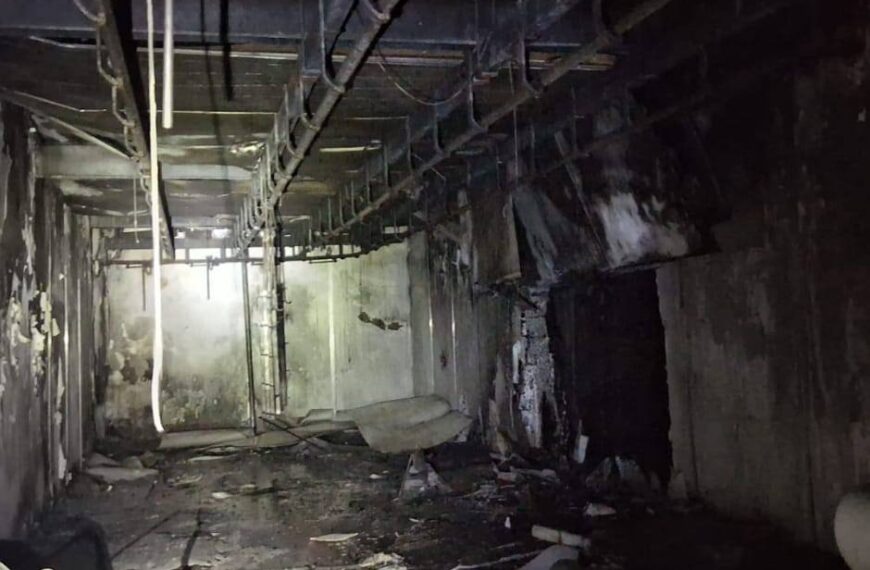 Declarat un incendi al matadero de Fraga