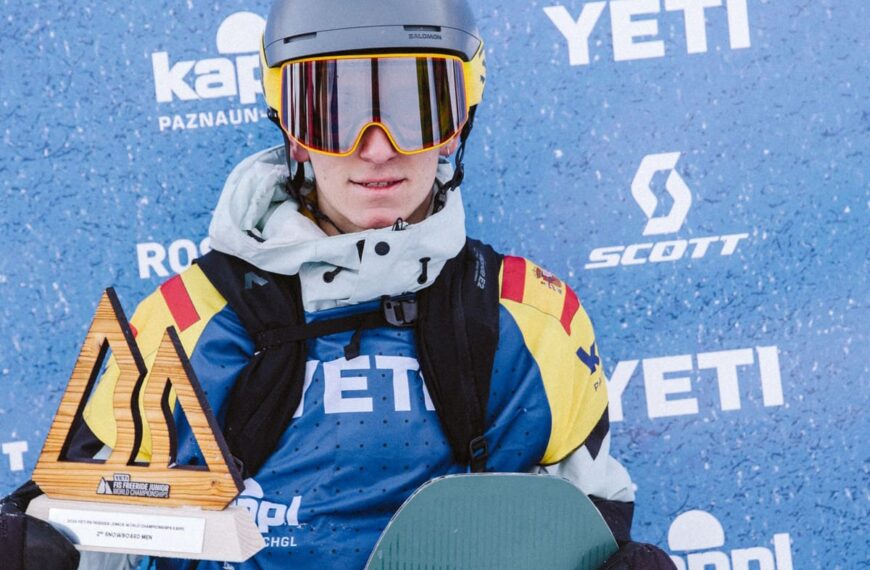 El ribagorçà Hernán Navales, medalla de plata al Campionat del Món Júnior de freeride