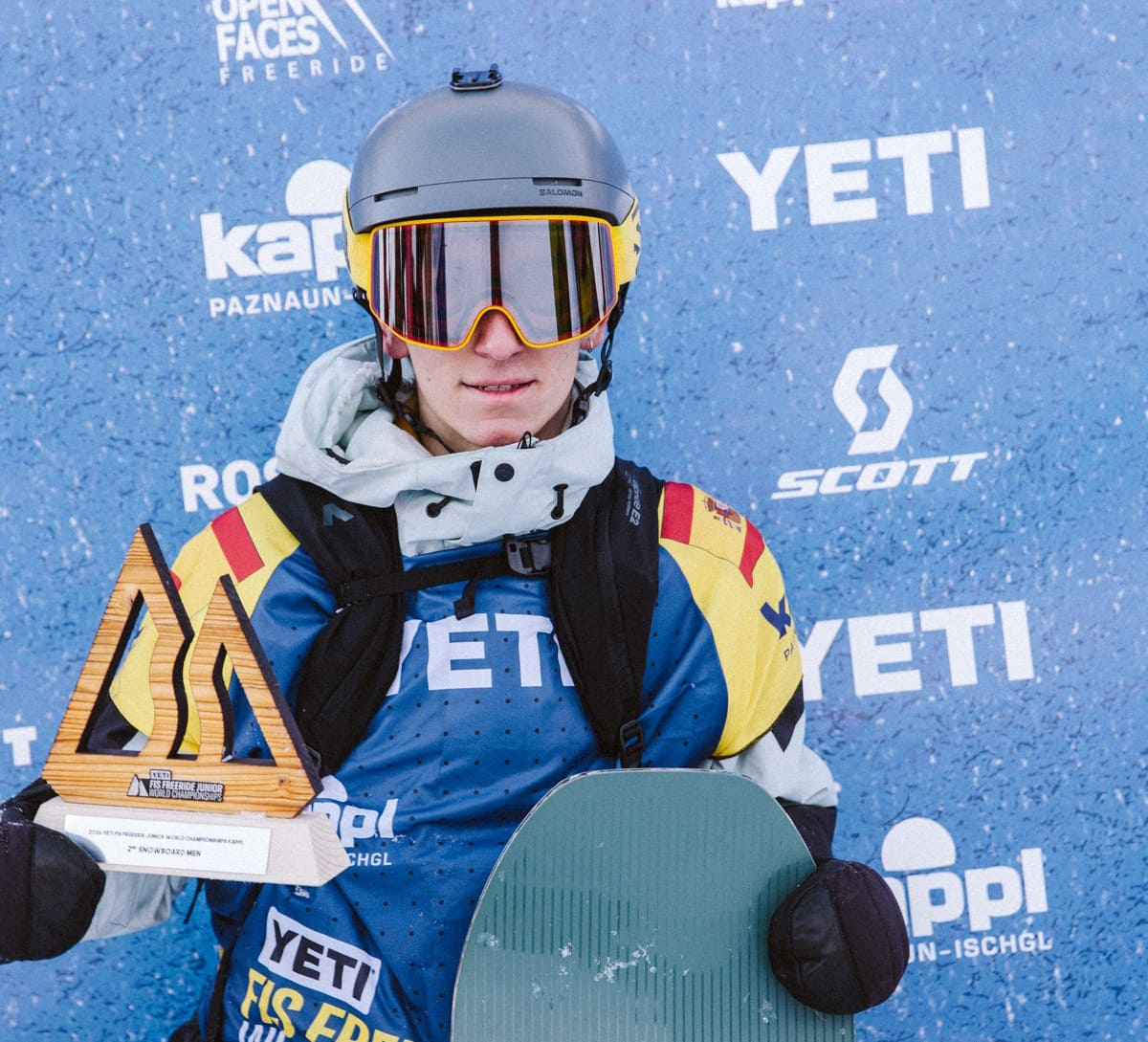 El ribagorçà Hernán Navales, medalla de plata al Campionat del Món Júnior de freeride