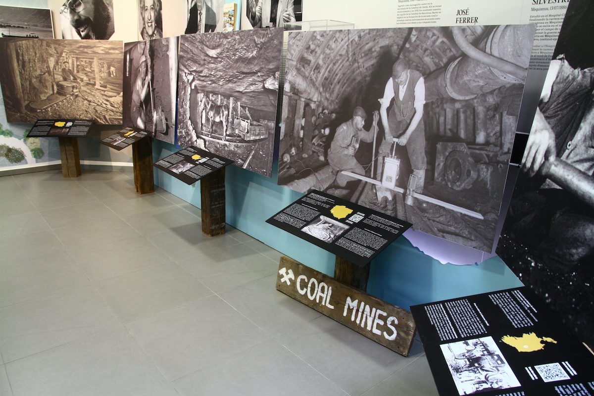 Museus de Mequinensa estrena una exposició sobre el treball miner al llarg de 160 anys