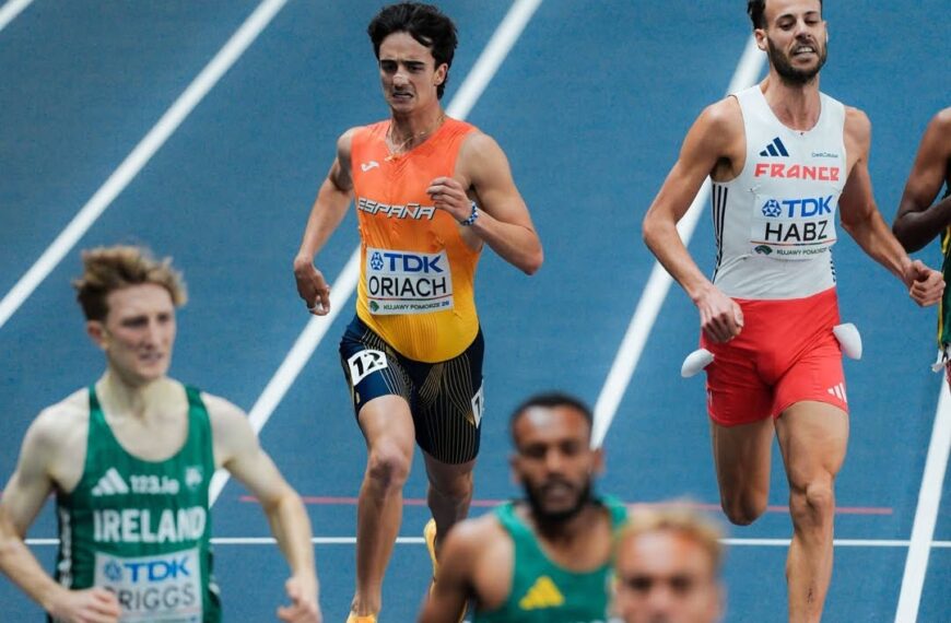 Oriach acabe en desena posició a la final dels 3.000 metres del Mundial de Toruń
