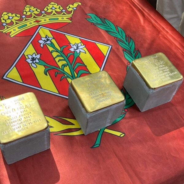 La Paeria de Lleida recorda el deportat d’Altorricó Ramón Vidal en una ‘stolperstein’