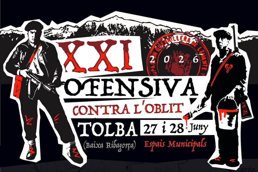 La memòria històrica de la XXI Ofensiva contra l’Oblit prendrà Tolba el 27 i 28 de juny