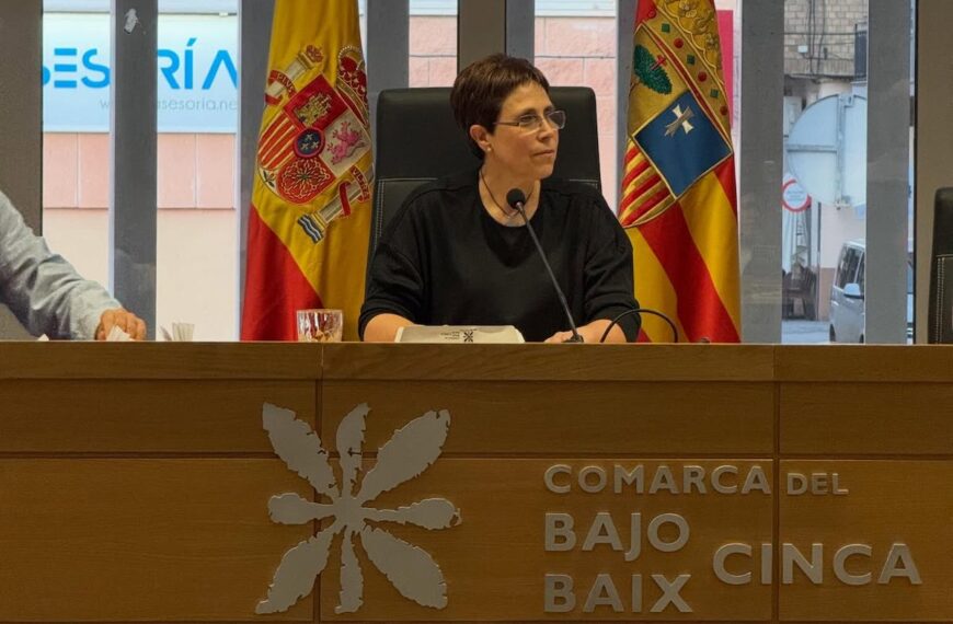 Reyes Pascual Isábal se convertís en la primera presidenta del Baix Cinca