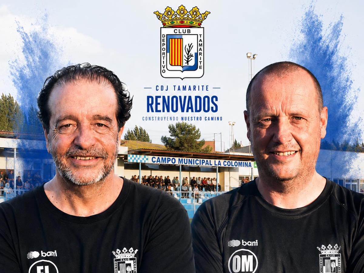 Félix Jiménez i Óscar Meler, una dècada junts a la banqueta del CDJ Tamarit