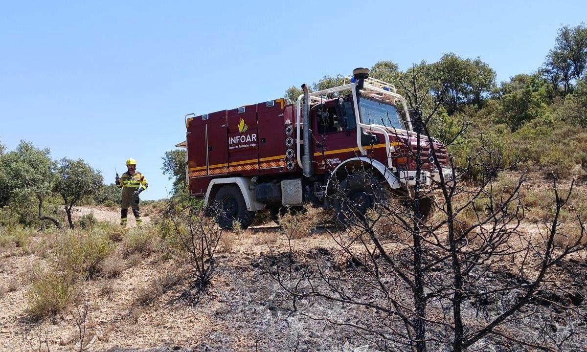 L’incendi de la Llitera podrie quedar estabilitzat en les pròximes hores