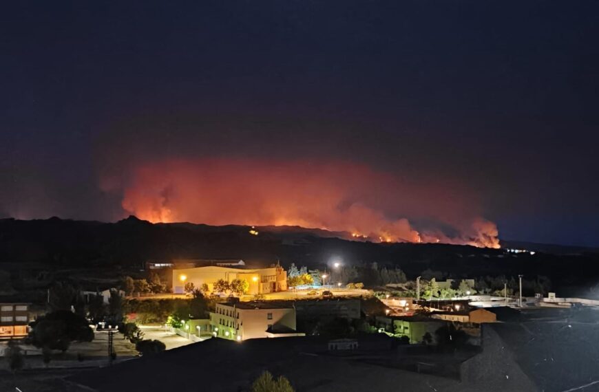Alcen lo confinament d’Albelda, una vegada controlat l’incendi de Castillonroi
