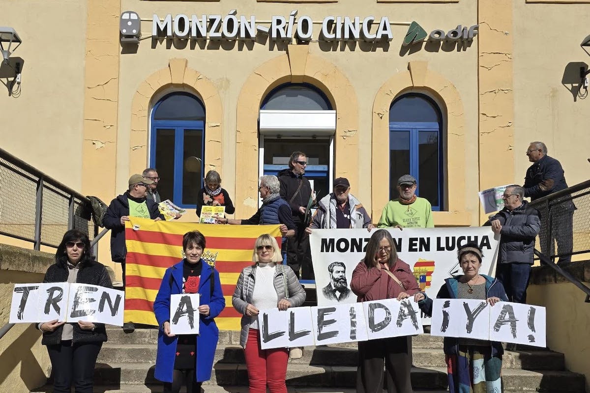 Aragón Existe i el PSOE demanen col·laboració per a impulsar el rodalies entre Lleida i Montsó