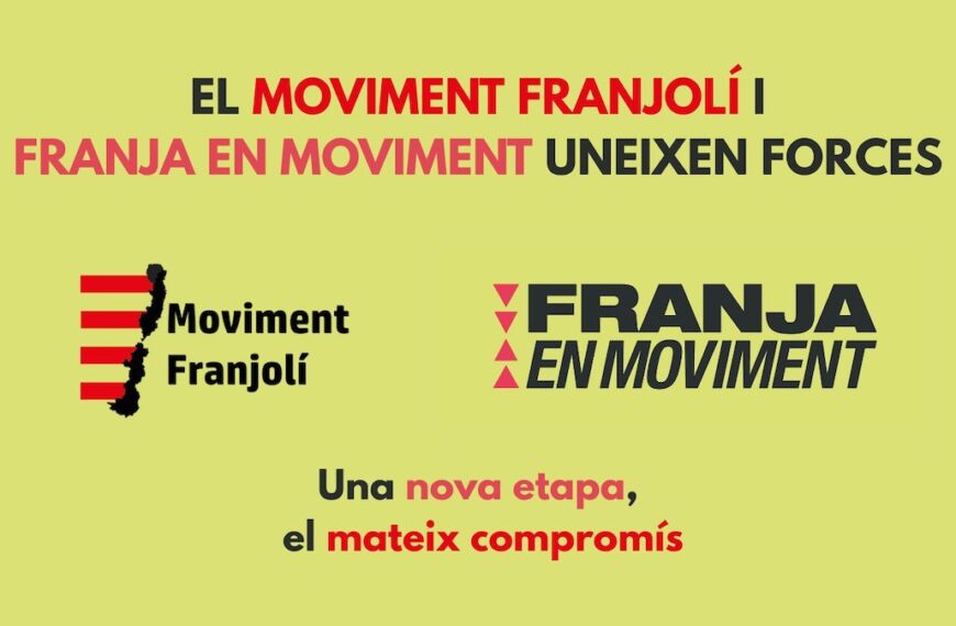 Lo Moviment Franjolí encete una nova etapa i s’integre a Franja en Moviment
