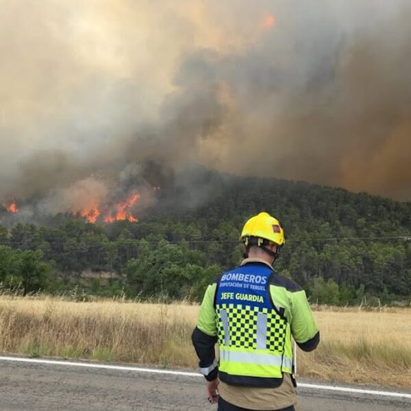 Quede estabilitzat l’incendi forestal de Pena-roja de Tastavins