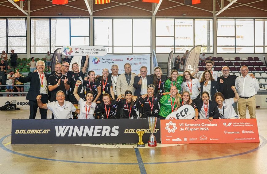 La jugadora d’Esneca Fraga Carla Fontdeglòria, campiona de la GoldenCat 2026
