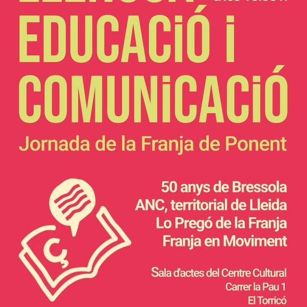 Franja en Moviment commemorarà els 40 anys d’ensenyament del català en unes jornades a Altorricó