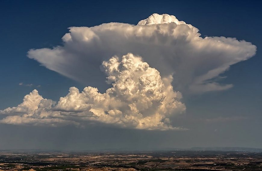 Lo cel de Torrent de Cinca, premiat al concurs de fotografia de l’Associació Meteorològica
